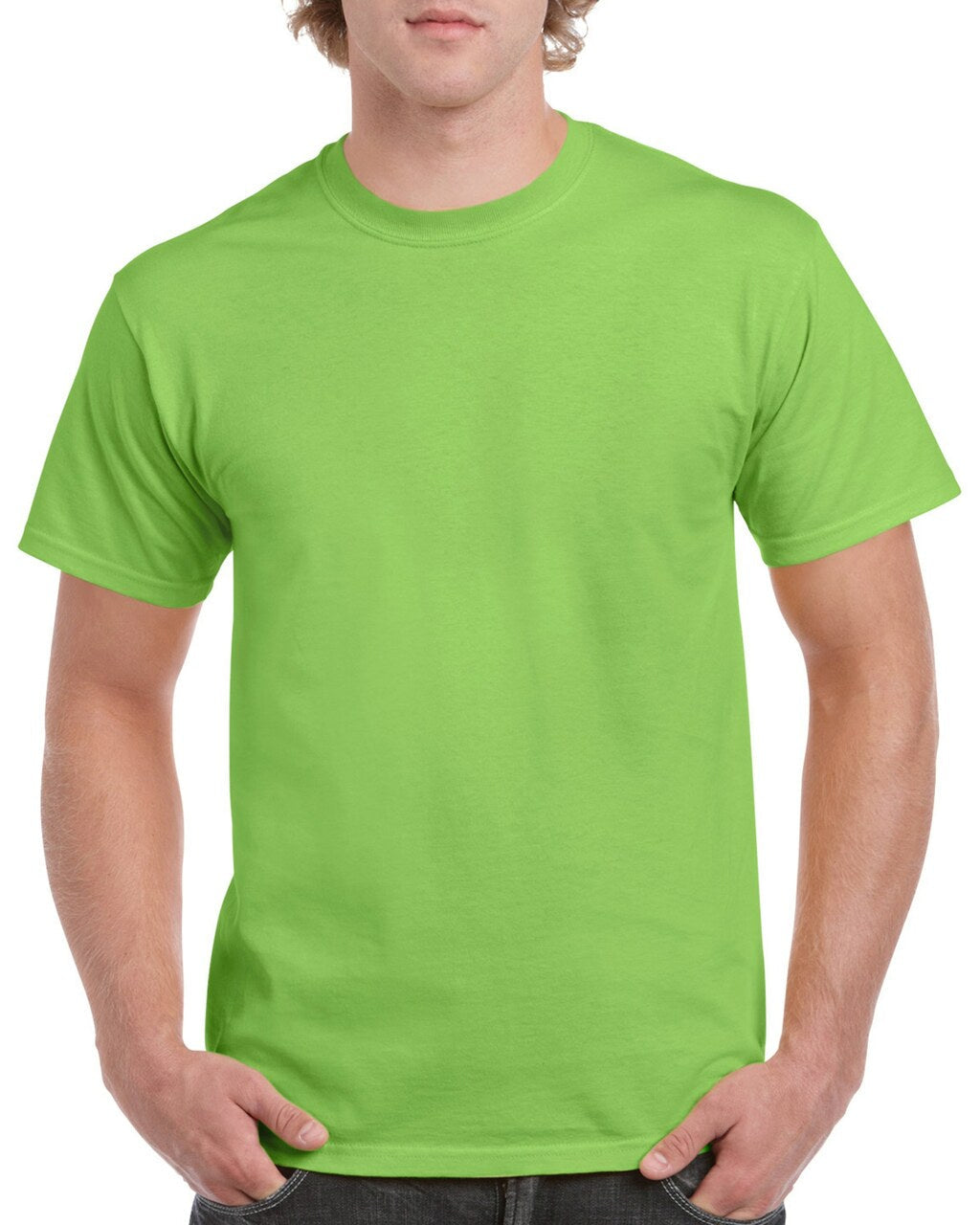 Gildan Heavy Cotton G5000 T-Shirts - 100% US Cotton, Durable Midweight Fabric, Classic Fit.