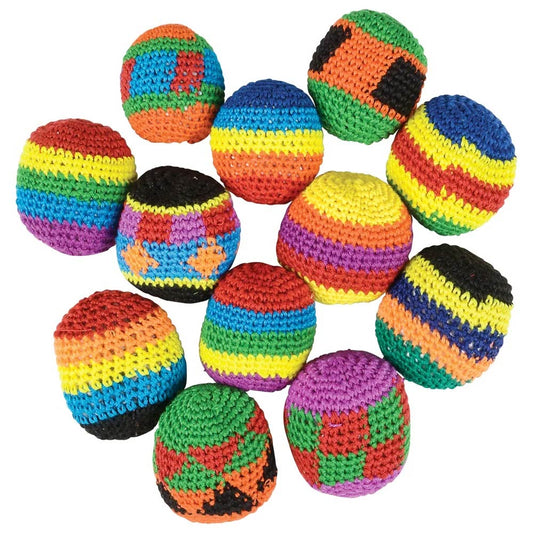 Knit Footbag Assortment 2" (DZ)