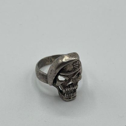 Greenbrae Military Skull Head Biker Ring