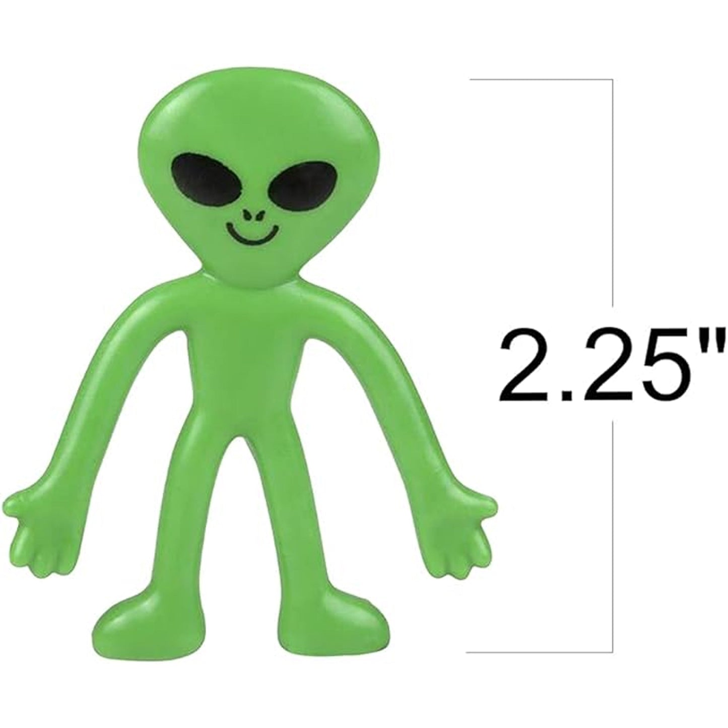 2.25-Inch Mini Bendable Alien Assortment NoveltiesMart Wholesale - NoveltiesMart.com Wholesale