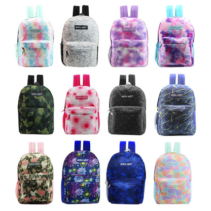 Wholesale Backpacks for Students and 12 Bulk School Supply Kits