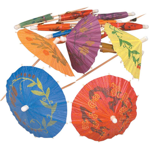 Paper Cocktail Umbrellas 3-1/2" (144 PACK)