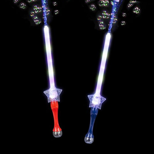 Light Up Star Bubble Sword 29"