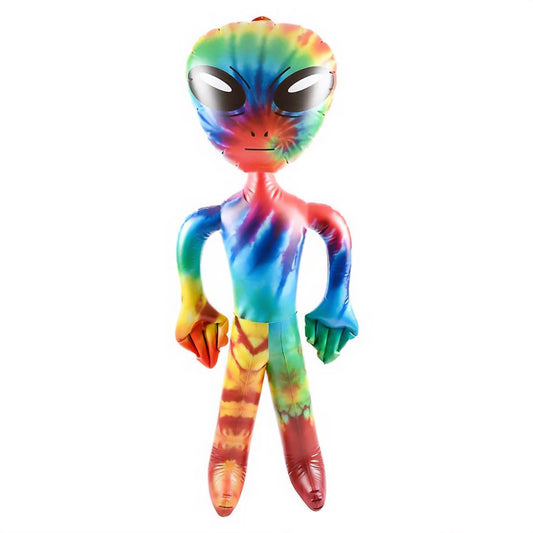 Inflate Giant Alien Tie Dye 63"