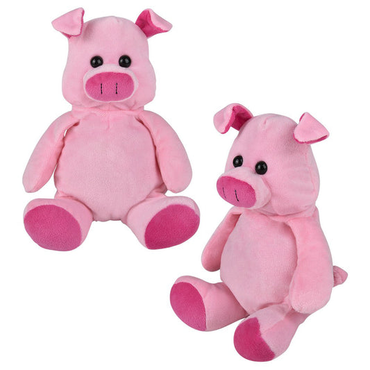 Plush Bean Bag Pig 10"