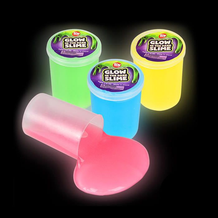 Glow In The Dark Slime 2-1/2" (DZ)