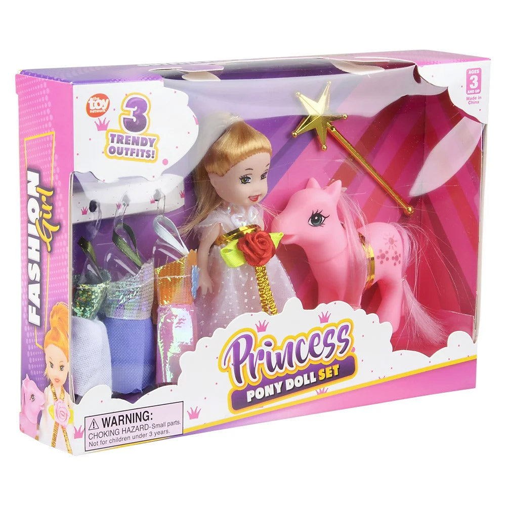 Princess Pony Doll Set