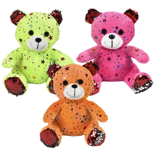 Plush Star Bear 8"