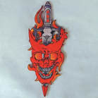 Devil Sword 4-Inch Patch – Iron-On or Sew-On