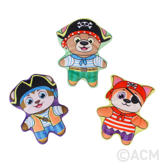 Plush Pirate Animals 5" (DZ)