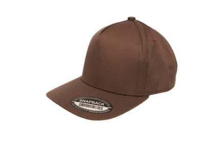 519 Blank Plain Cotton Twill Five Panel Pro Style Cap