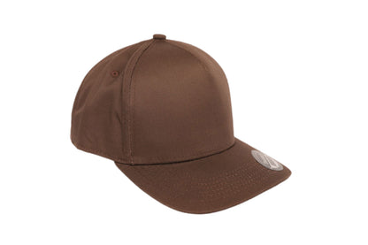 519 Blank Plain Cotton Twill Five Panel Pro Style Cap