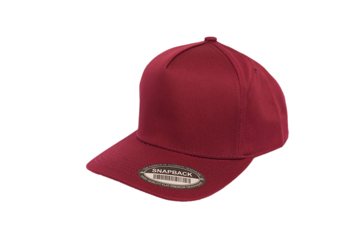 519 Blank Plain Cotton Twill Five Panel Pro Style Cap