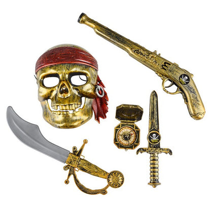 5 Piece Pirate Set Essential Tools -(Pack Of 120 PCS)