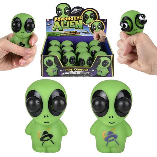 Popping Eye Alien – Wholesale Stress Relief Toy  (Sold By 36 PCS)