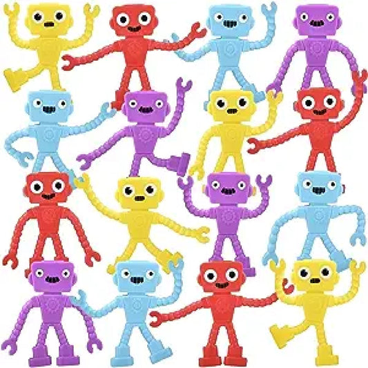 Robot Mini Bendable 2.25" Assortment wholesale Bulk - NoveltiesMart.com Wholesale