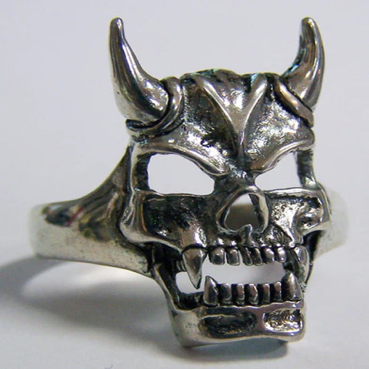 Devil Vampire Demon Biker Ring