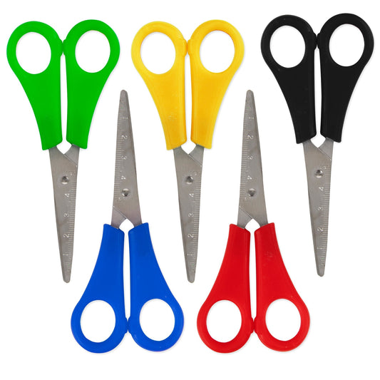 5-Inch Kids Scissors with Pointed Tip Wholesale