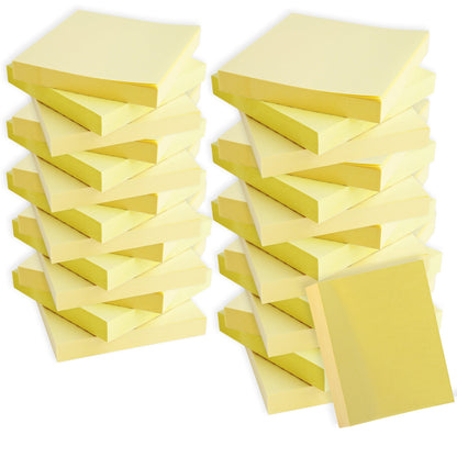 Yellow Adhesive Back Sticky Notes NoveltiesMart Wholesale