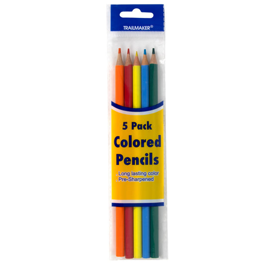 Colored Pencils - 5 Pack Wholesale