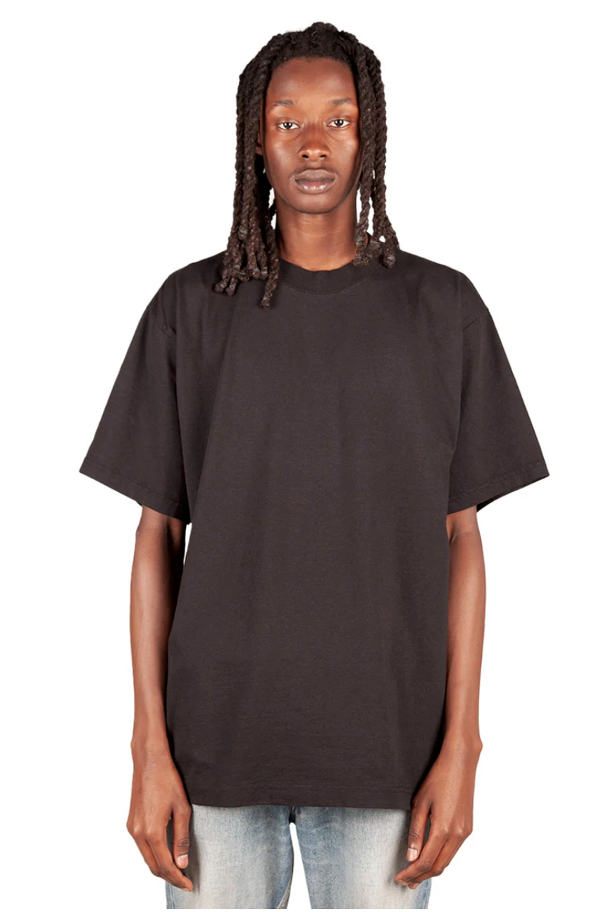 "Shaka Wear 7.5oz Max Heavyweight Garment Dye T-Shirt - Durable Streetwear Staple"