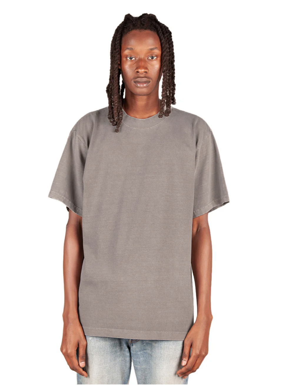 "Shaka Wear 7.5oz Max Heavyweight Garment Dye T-Shirt - Durable Streetwear Staple"