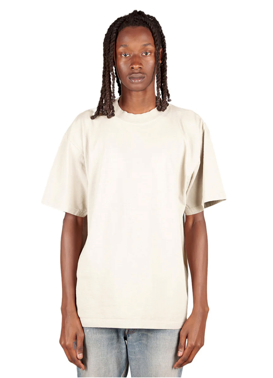 "Shaka Wear 7.5oz Max Heavyweight Garment Dye T-Shirt - Durable Streetwear Staple"