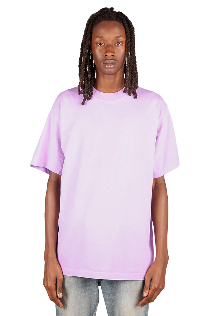 "Shaka Wear 7.5oz Max Heavyweight Garment Dye T-Shirt - Durable Streetwear Staple"