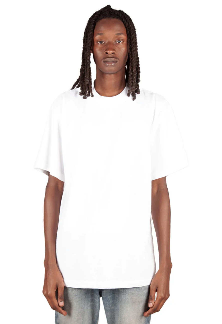 "Shaka Wear 7.5oz Max Heavyweight Garment Dye T-Shirt - Durable Streetwear Staple"