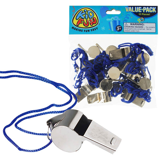 Metal Whistles With Lanyard (DZ)