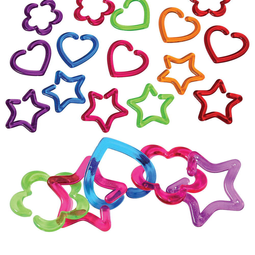 Heart & Star Interlockers 1-1/2" (144 PACK)