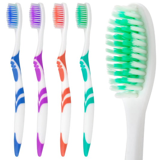 46 Bristle Head Adult Toothbrush NoveltiesMart Wholesale