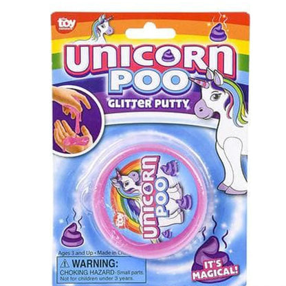 Unicorn Poo Putty Toy – 3 Inches – Wholesale  (Sold By 108 PCS)