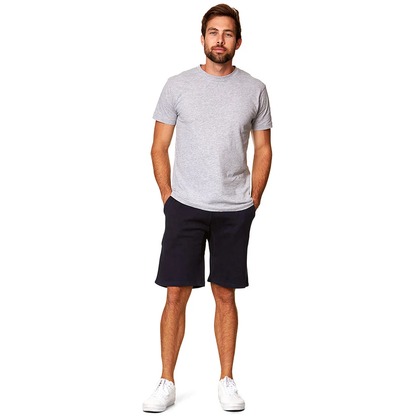 "Smart Blanks Premium Midweight Fleece Shorts - Comfortable & Customizable with Elastic Waistband"