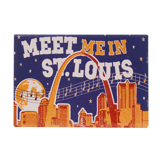 St. Louis Magnet - Meet Me 2" x 3" (DZ)