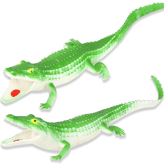 Vinyl Alligator Toy – 8 Inches – Wholesale  (Sold By 60 PCS)