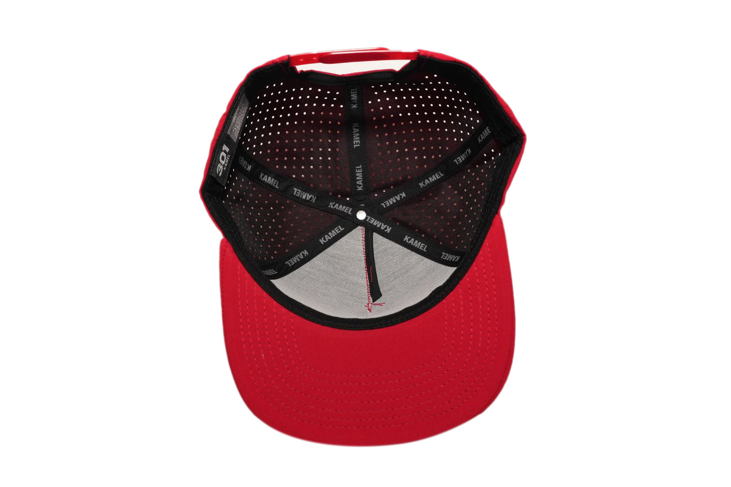 Kamel 301 Hydro 5 Panel Performance Flat Bill Hat