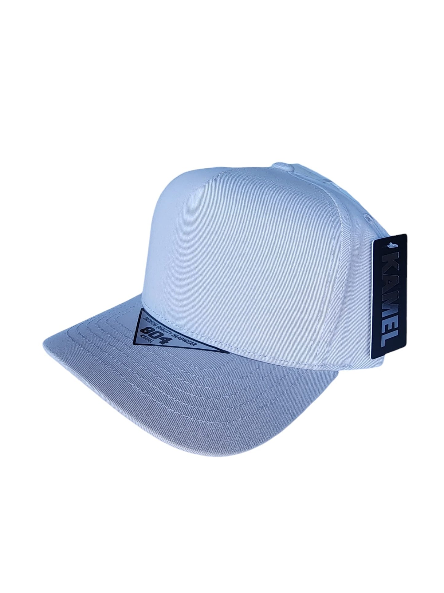 Kamel 804 5 Panel High Crown Slight Curve Trucker Snapback Cap