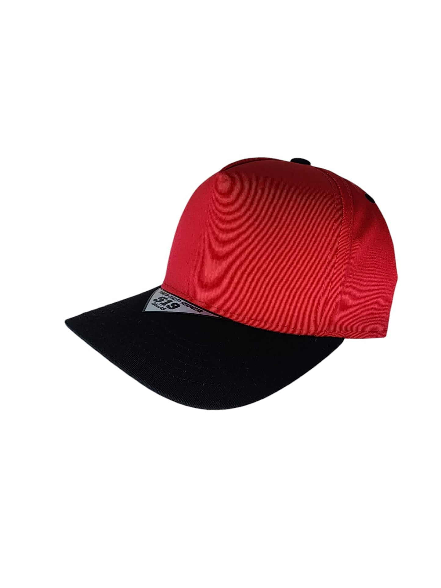 519 Blank Plain Cotton Twill Five Panel Pro Style Cap