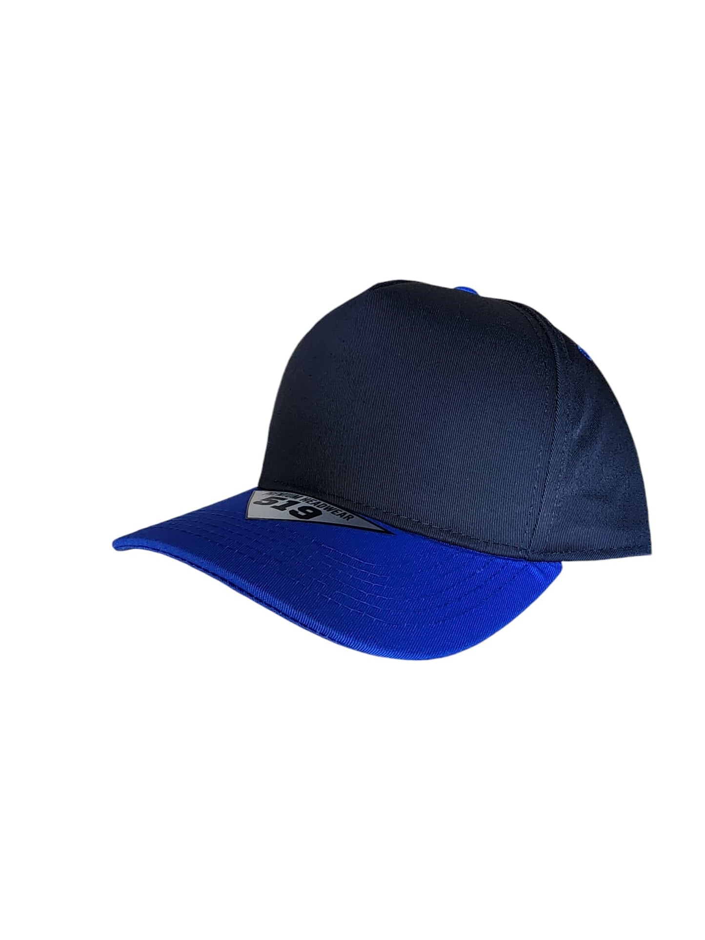 519 Blank Plain Cotton Twill Five Panel Pro Style Cap