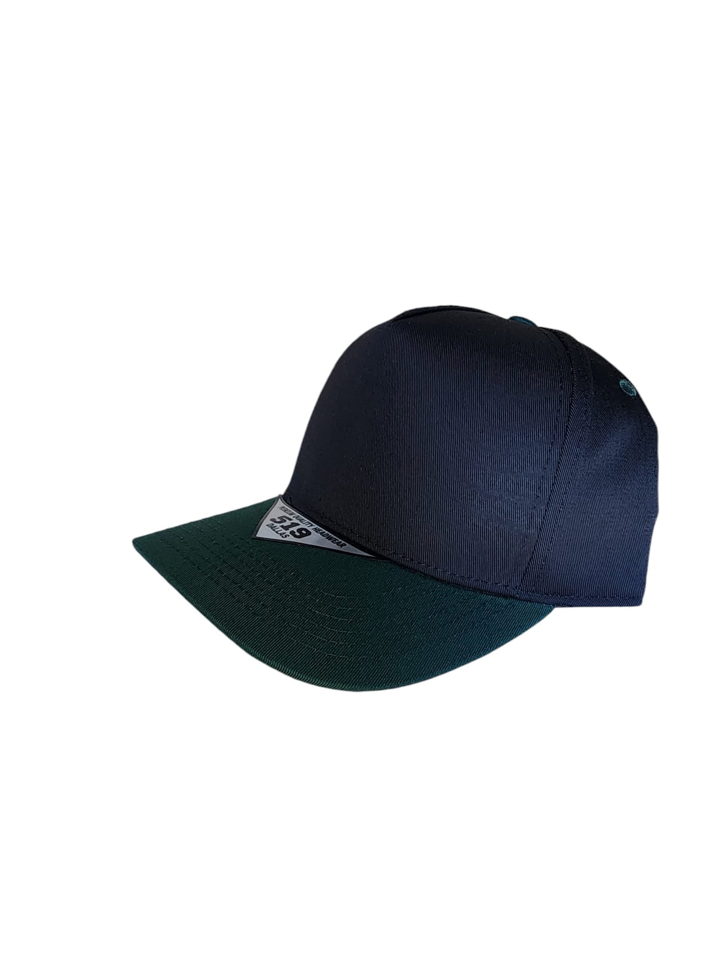 519 Blank Plain Cotton Twill Five Panel Pro Style Cap