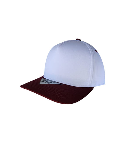 519 Blank Plain Cotton Twill Five Panel Pro Style Cap