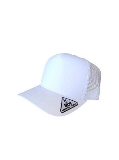 Kamel 804 5 Panel High Crown Polyester Mesh Trucker Hat – Adjustable & Stylish.