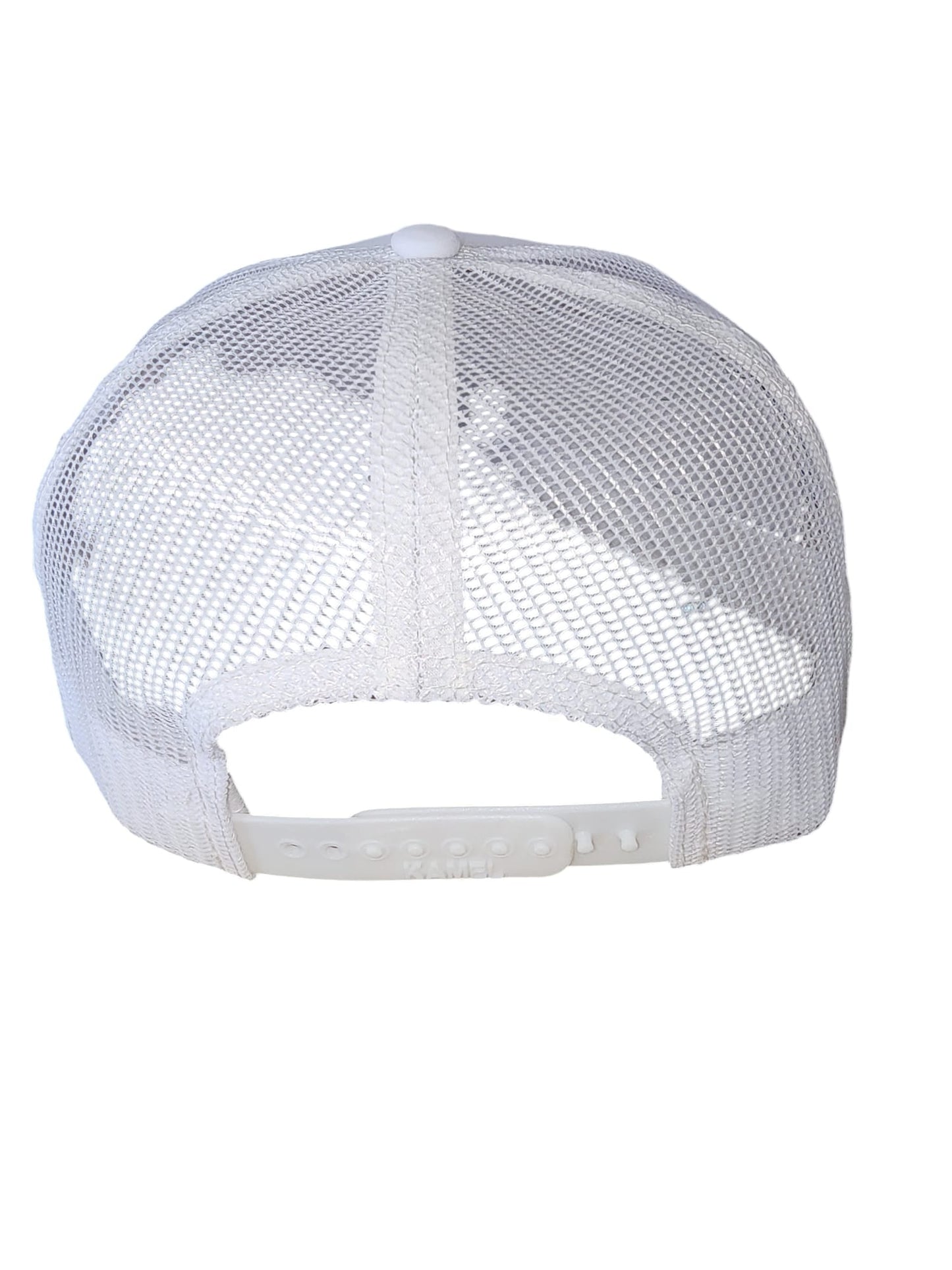 Kamel 804 5 Panel High Crown Polyester Mesh Trucker Hat – Adjustable & Stylish.