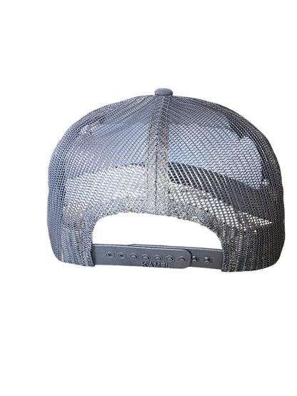 Kamel 804 5 Panel High Crown Polyester Mesh Trucker Hat – Adjustable & Stylish.