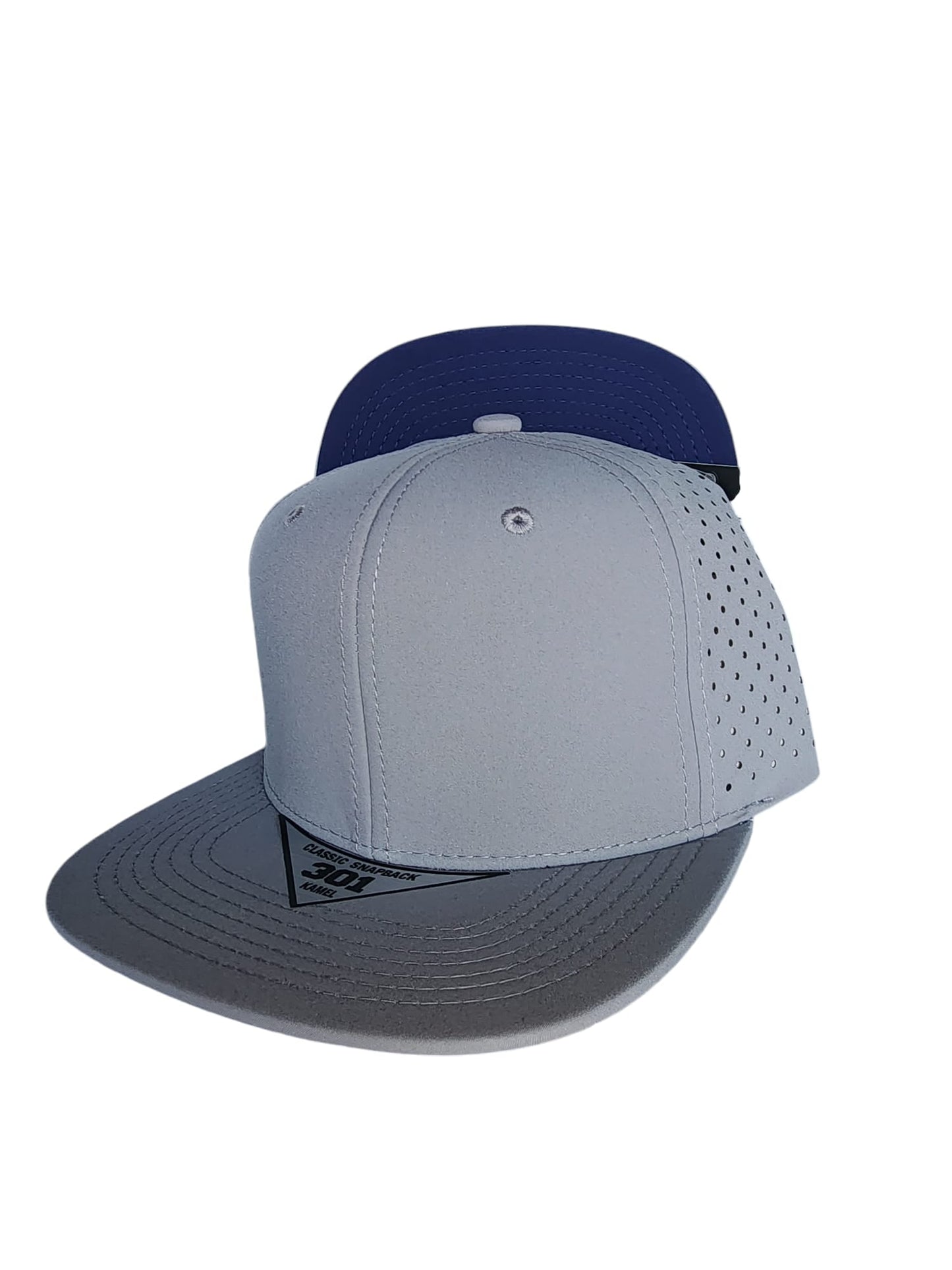 K301DP Kamel 6-Panel Flat Bill Hydro Snapback Cap-Noveltiesmart.com