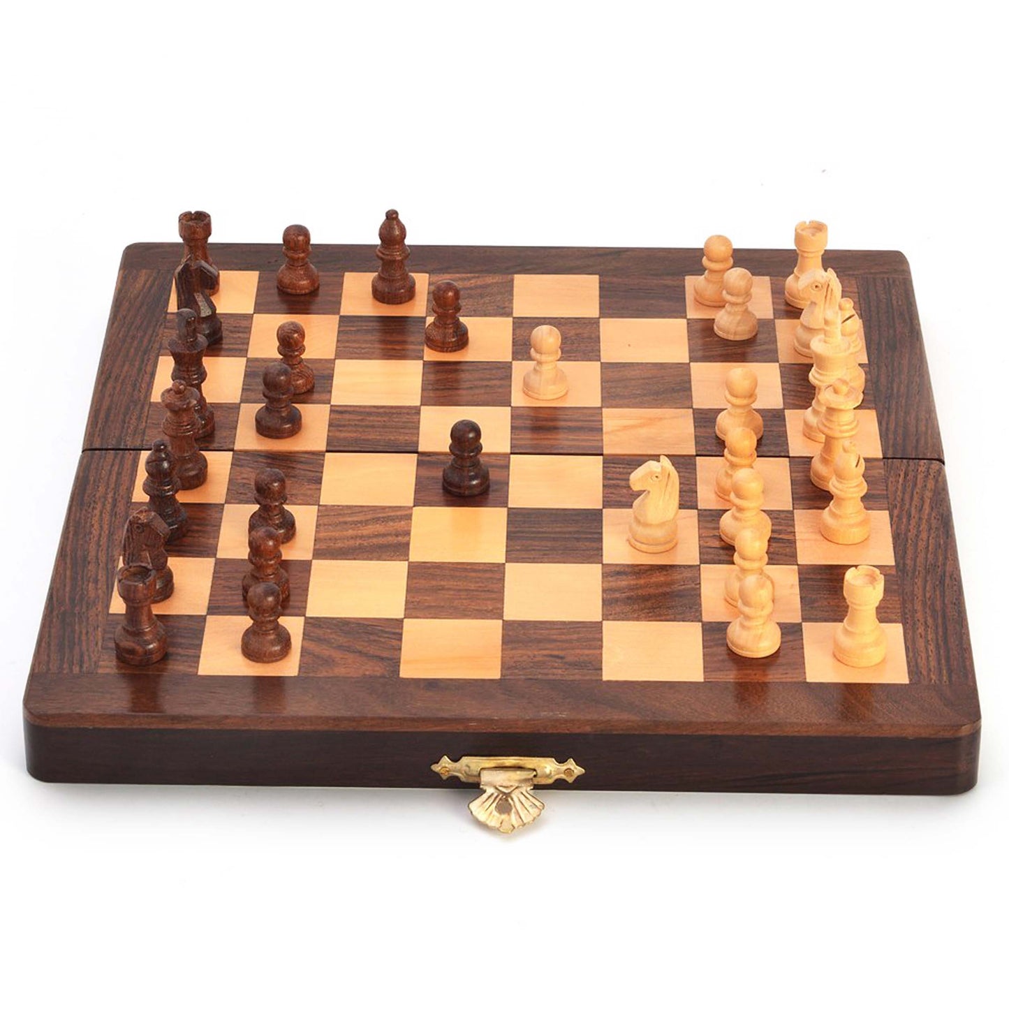 Wooden Chess Set - 8 x 8 Inch Approx