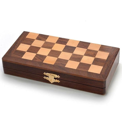 Wooden Chess Set - 8 x 8 Inch Approx