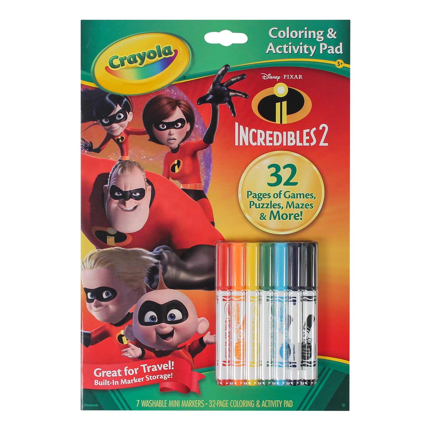 Crayola Incredibles Coloring & Activity Pad 11"