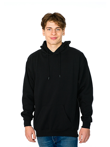 100% Recycled Unisex Cotton Pullover Hoodie – Eco-Friendly Sustainable Fleece